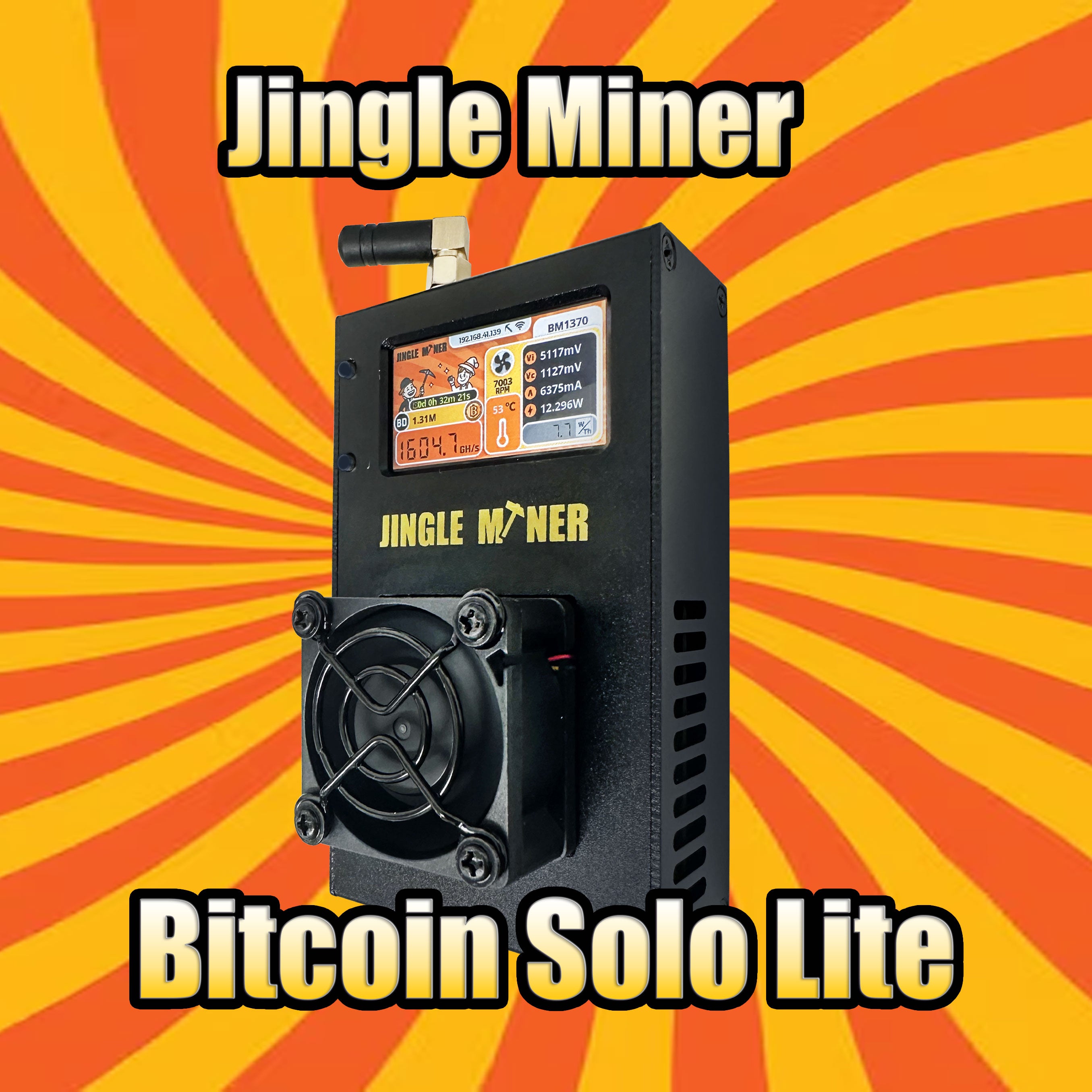 JingleMiner BTC Solo Lite 1.2T