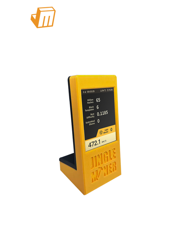 Jingle Miner BTC Solo Lottery Monitor 460Kh/s