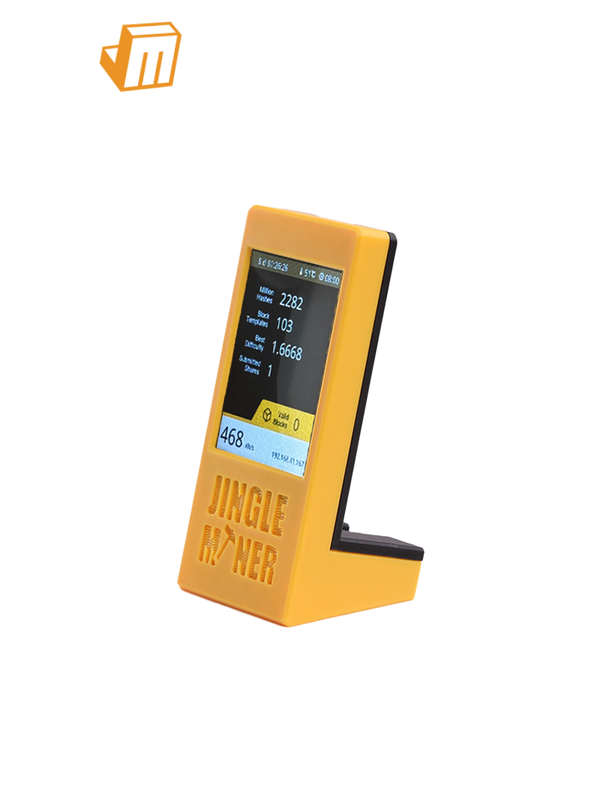 Jingle Miner BTC Solo Lottery Monitor 460Kh/s