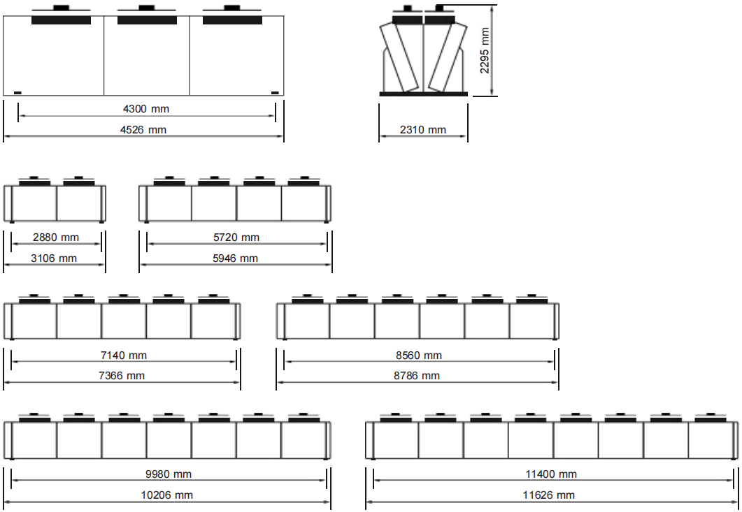 ETEN Customized V-type Dry Cooler