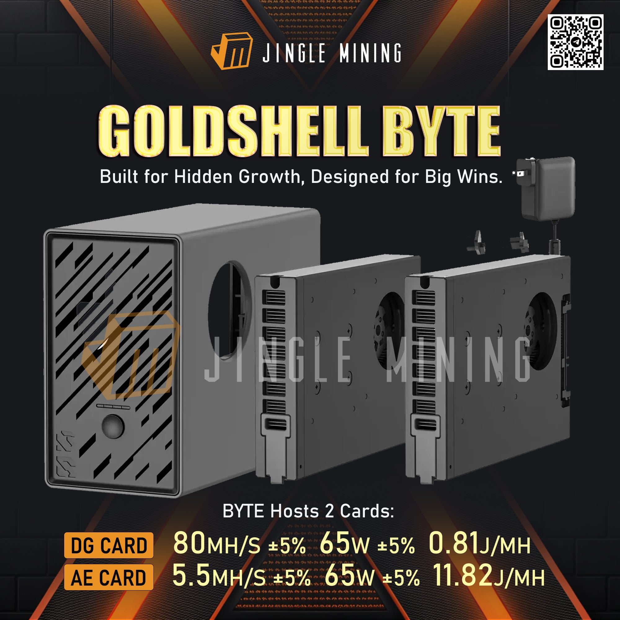 Goldshell BYTE ALEO & DOGE Coin Miner Wi-Fi