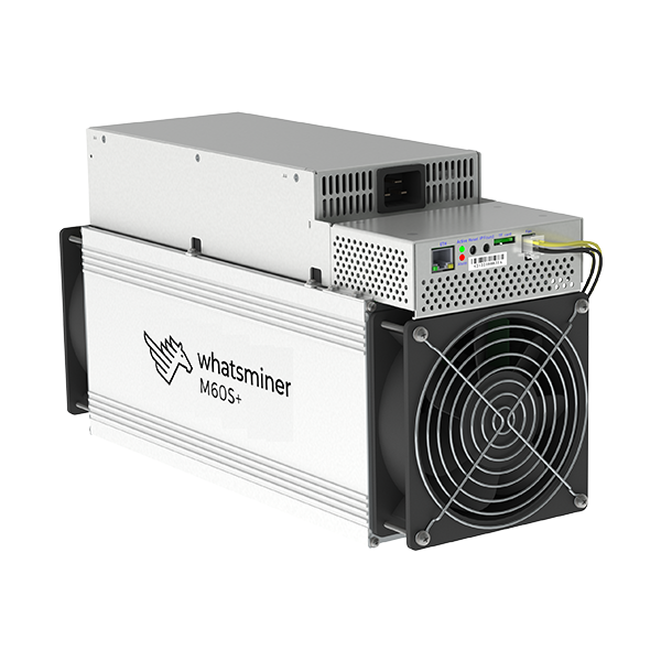 MicroBT Whatsminer M60S+ Bitcoin Miner (182TH ~218TH)