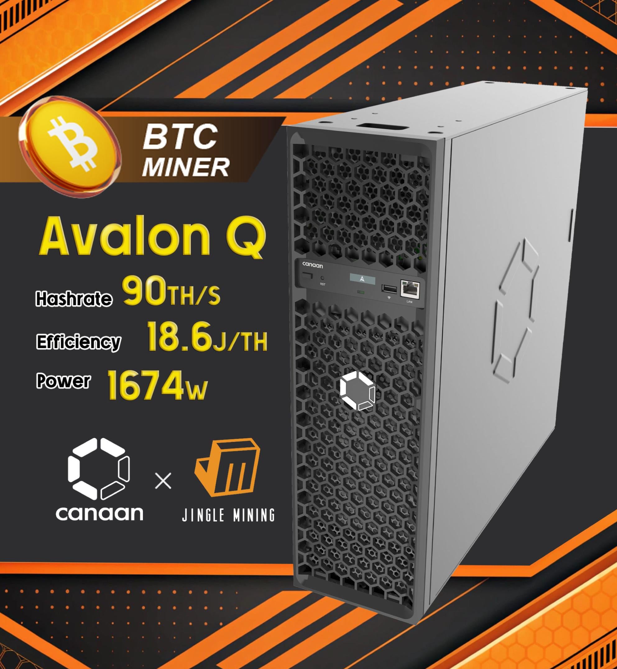 【NEW】Canaan Avalon Q  90Th/s 1674W