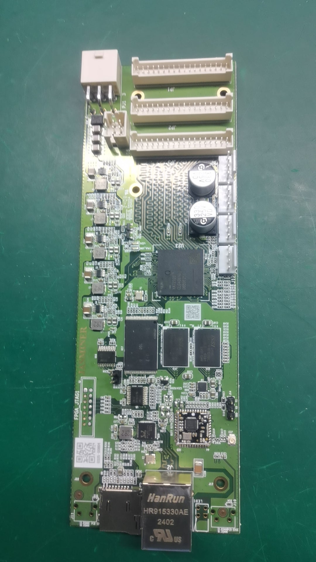 Main Control Panel for JASMINER X16-Q