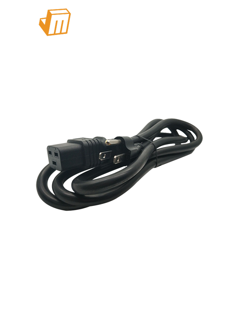 Power Cable C19 for Power below 2500W--1.5m